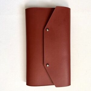 Archer And Olive Vegan Leather Travelers Notebook Journal Cover Brown